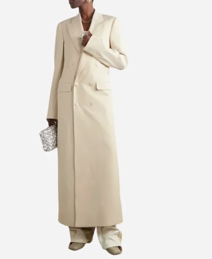 TV-Series American Idol Season 08 Lionel Richie Double-Breasted Long White Coat