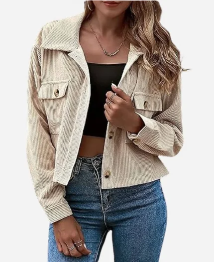 TV-Series Million Dollar Secret Season 01 Caras Corduroy Jacket For Sale