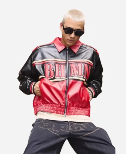 TV-Series Pop The Balloon Live Season 01 Chase DeMoor Leather Bomber Jacket