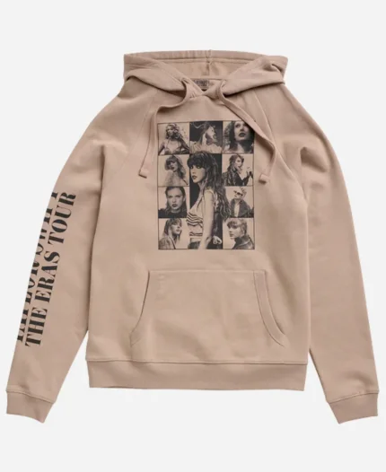 Taylor Swift The Eras Tour Taupe Hoodie
