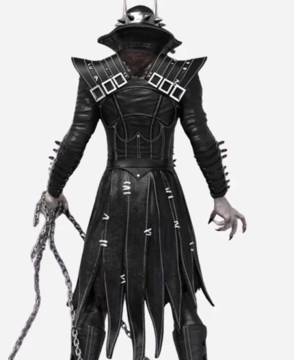 The Batman Who Laughs Leather Black Coat For Sale