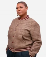 The Equalizer S05 Queen Latifah Checked Jacket