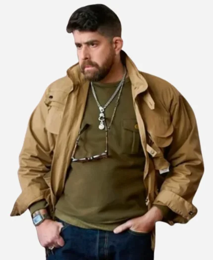 The Equalizer S5 Adam Goldberg Utility Brown Jacket