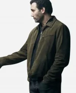 The Night Agent S02 Sami Saidi Suede Leather Jacket