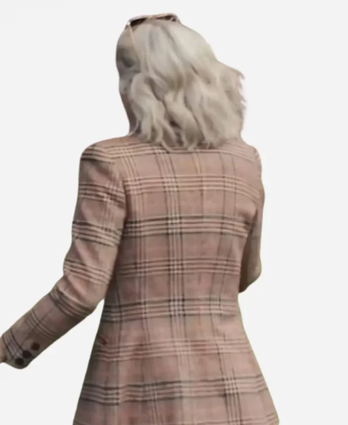 The Stolen Girl 2025 Denise Gough Plaid Blazer