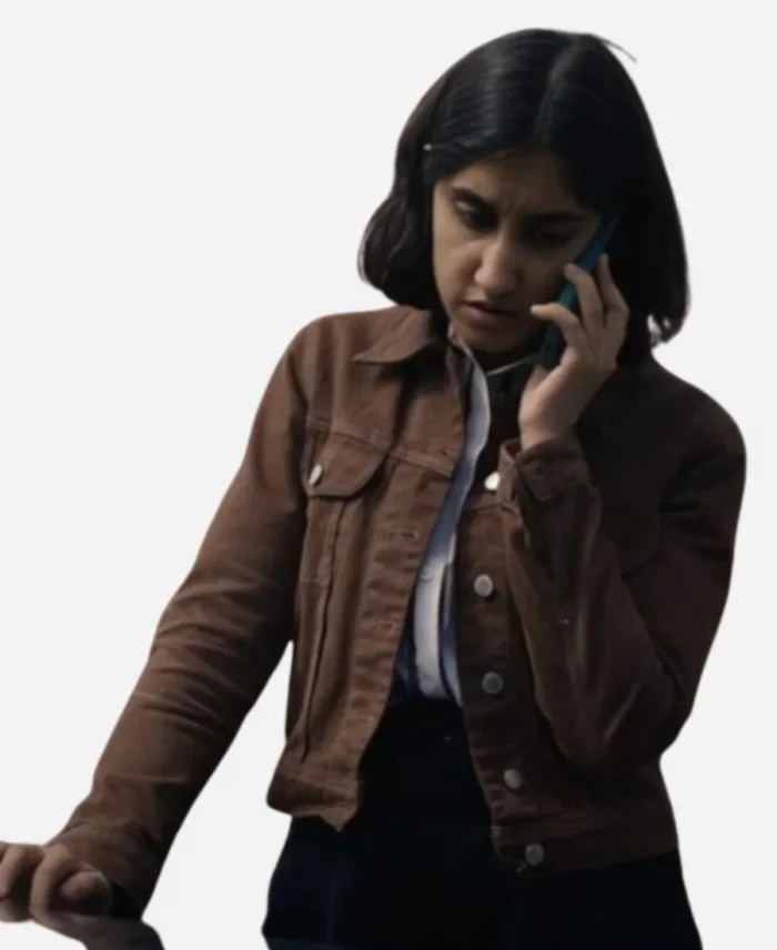 The Stolen Girl Ambika Mod Brown Denim Jacket