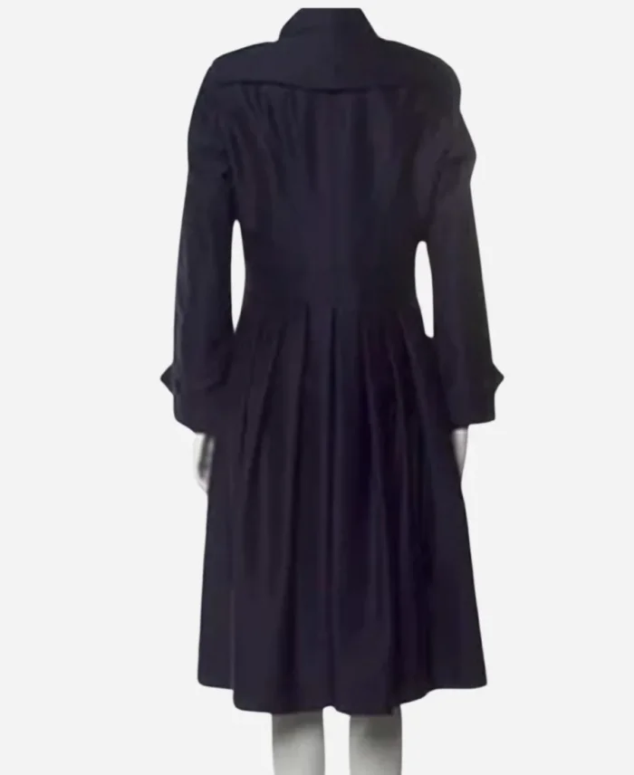 The Today Show 2025 Savannah Guthrie Blue Trench Coat
