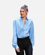 The Tonight Show Starring Jimmy Fallon S12 Gigi Hadid Blue Shirt