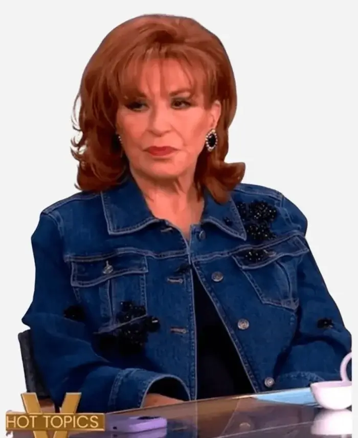 The View 2025 Joy Behar Embellished Denim Jacket