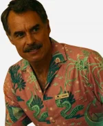 The White Lotus S03 Murray Bartlett Pink Button Up Tee