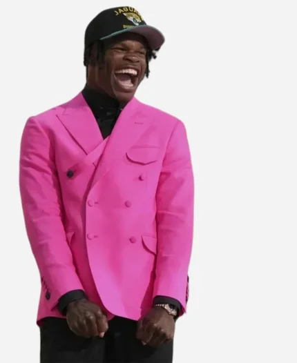 Travis Hunter NFL Draft 2025 Pink Blazer