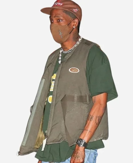 Travis Scott Grey Vest