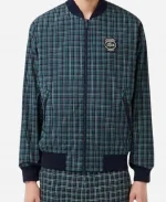 Tv Series Mythic Quest Season 04 Pootie Shoe Navy Blue Check Bomber Jacket