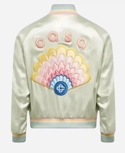 Tv Show The Flipping El Moussas Heather Rae El Moussa Silver Bomber Jacket