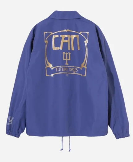 Undercover Records x German Rock Band CAN Blue Coach Bomber Jacket