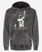 Vintage Deebo Samuel Standing On Business Mineral Wash Grey Pullover Hoodie