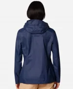 Women’s Columbia Arcadia II Blue Hooded Jacket