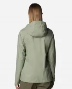 Women’s Columbia Arcadia II Green Hooded Jacket