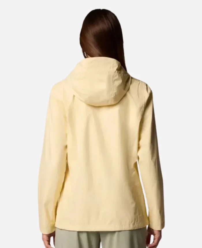 Women’s Columbia Arcadia II Yellow Hooded Jacket
