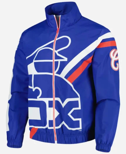 Chicago White Sox Royal Exploded Logo Jacket