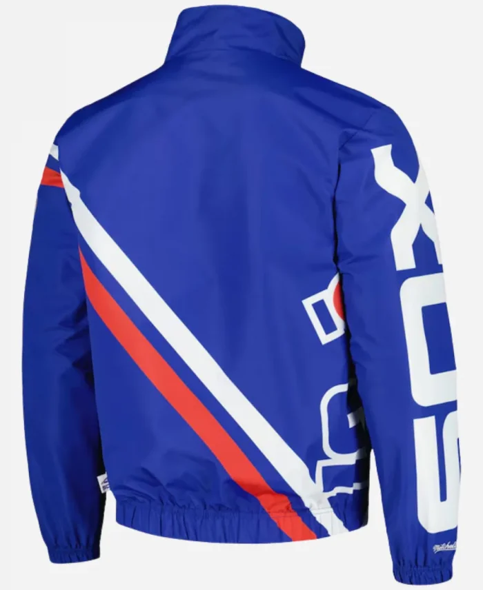 Chicago White Sox Royal Exploded Logo Blue Full-Zip Jacket