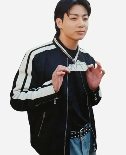 3D Jungkook Black Jacket