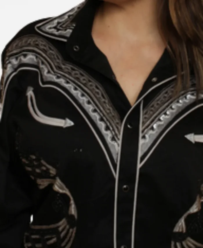 60th Academy Of Country Music Awards Alan Jackson Black Shirt