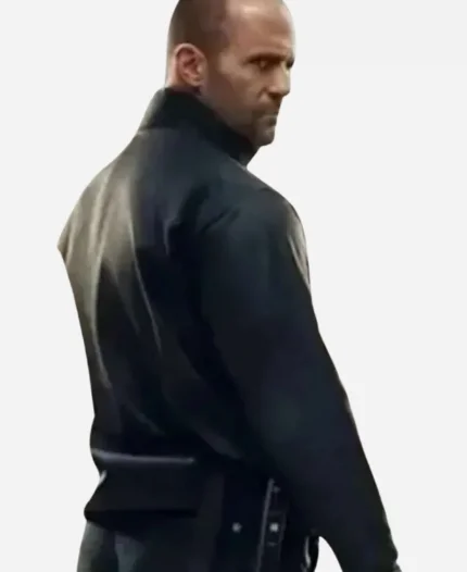 A Working Man 2025 Jason Statham Black Cotton Jacket