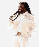 ACM Awards 2025 Shaboozey Fringe Jacket