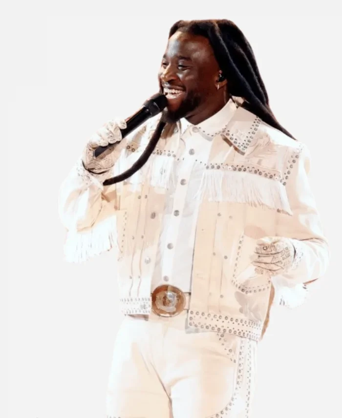 ACM Awards 2025 Shaboozey Fringe Jacket