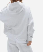 ADA White Pullover Hoodie For Unisex