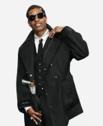 ASAP Rocky 2025 Met Gala Black Coat