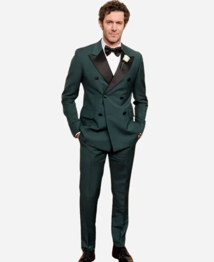 Adam Brody Golden Globe 2025 Suit
