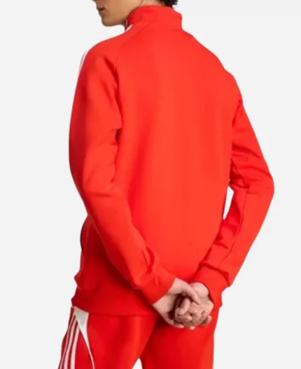 Adidas FC Bayern UBP Red and White Stripes Track Jacket