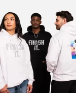 Adidas Limited-Edition Terry Fox 45th Anniversary Marathon Of Hope ‘Finish It’ Merch Pullover Hoodie