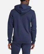 Adidas Real Madrid US Pack Navy Blue Pullover Hoodie For Unisex