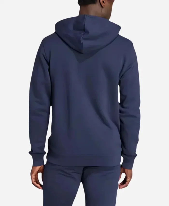 Adidas Real Madrid US Pack Navy Blue Pullover Hoodie For Unisex