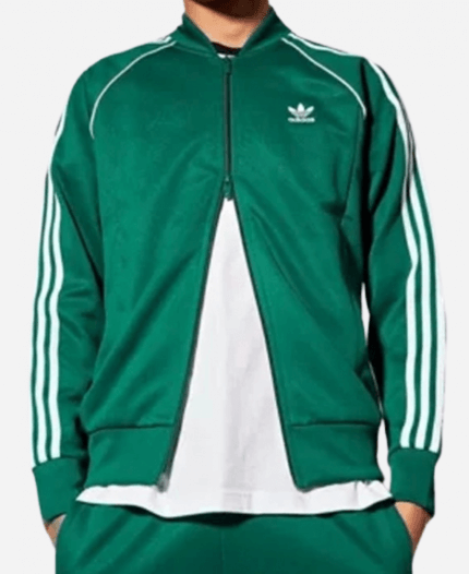 Adidas SST Green Track Jacket