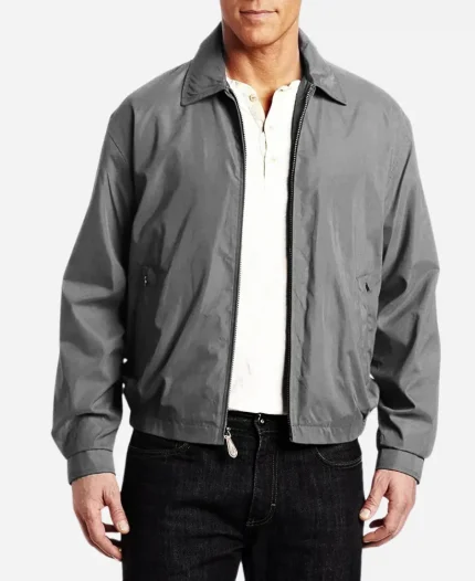 Alan Ritchson Tv Series Reacher Season 02 Jack Reacher Grey Cotton Jacket