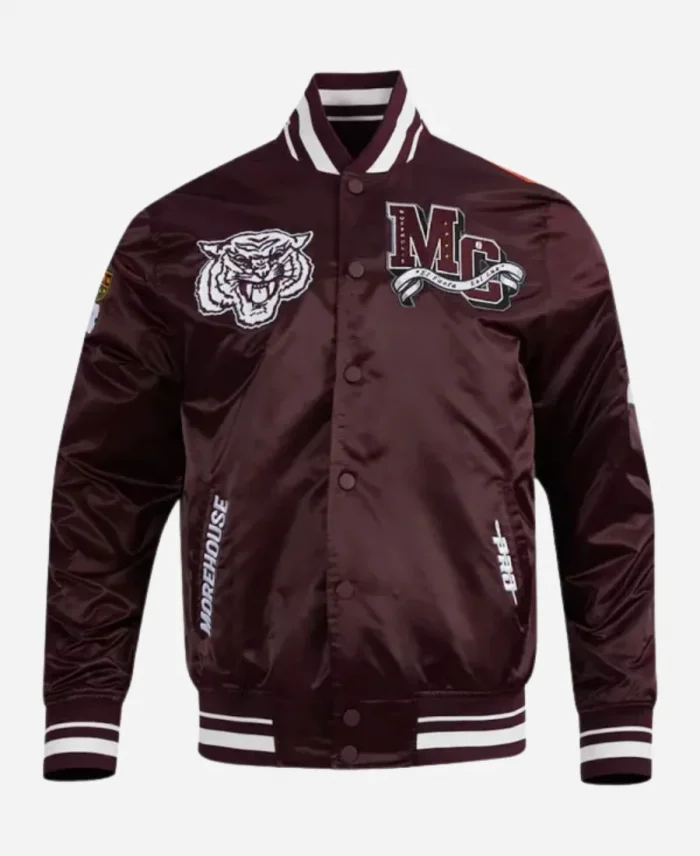 All-Star Game 2025 Morehouse Collage Satin Jacket