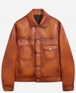 American Comedian Mike Epps Brown Leather Jacket