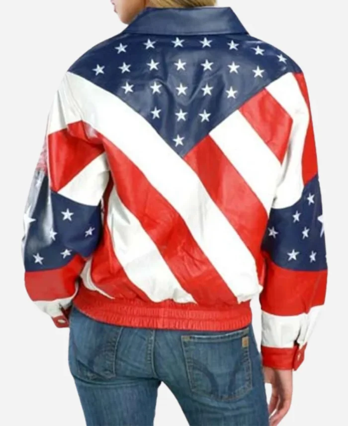 American Flag Beyonce Michael Hoban Jacket