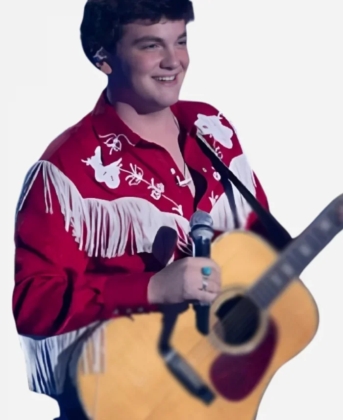 American Idol S23 Slater Nalley Western Fringe Shirt