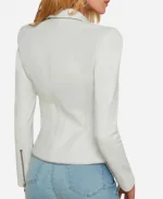 Ana Navarro The View White Leather Blazer