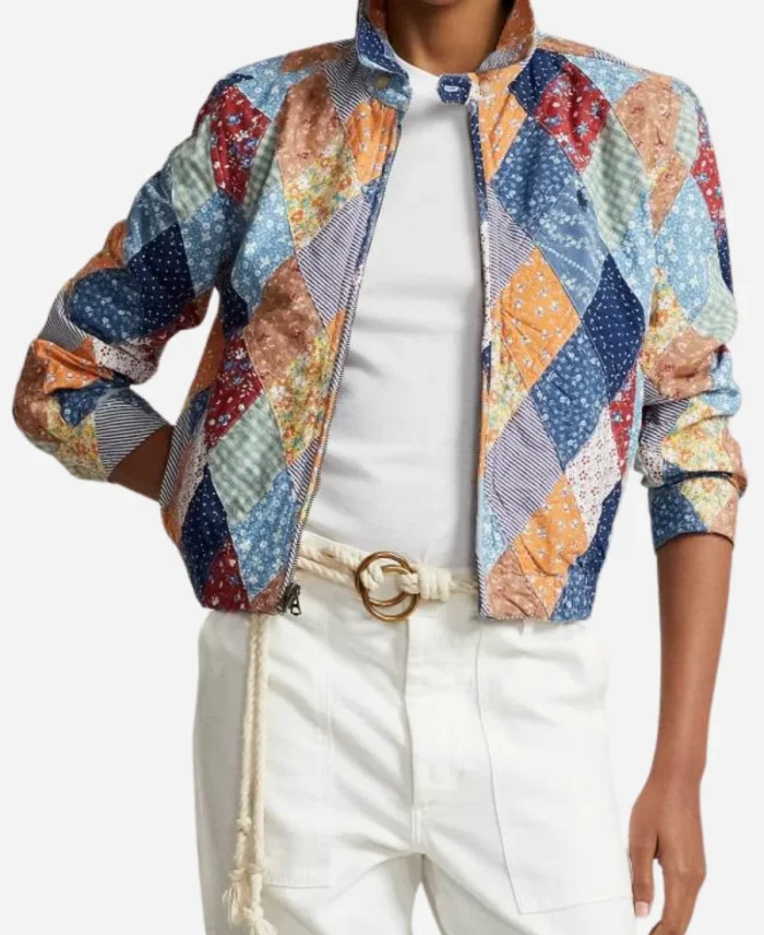 AnnaSophia Robb Grosse Pointe Garden Society Season 01 Alice Patchwork Jacket