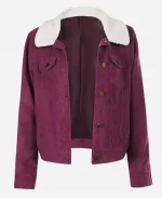Annabeth Chase Tv Series Percy Jackson And The Olympians Leah Jeffries Purple Jacket