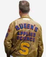Applied Science Queen’s Engineering Leather Jacket For Sale