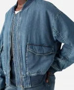 Ariana Greenblatt Now You See Me Now You Don’t Blue Jacket