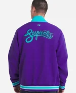 Arizona Diamondbacks Nike Purple 2025 City Connect Authentic Collection Full-Zip Bomber Jacket
