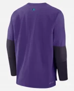 Arizona Diamondbacks Purple 2025 City Connect Performance Long Sleeve Shirt